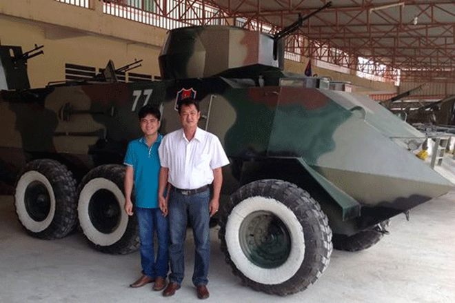 Xe thiết giáp 'hai lúa' Việt Nam chế tạo được biên chế cho đơn vị tinh nhuệ nhất Campuchia