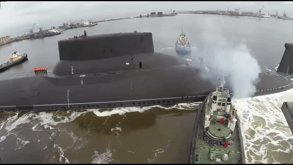 Nga tiếp tục biên chế siêu tàu ngầm hạt nhân lớn nhất thế giới