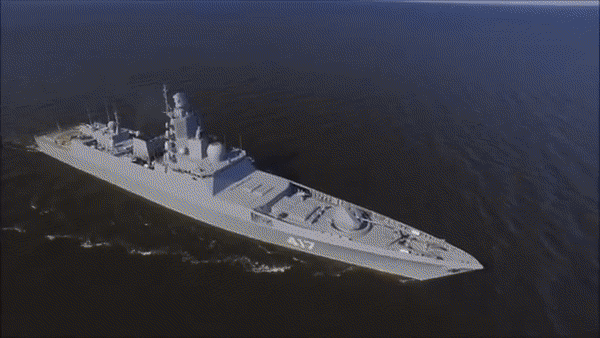 Loạt tên lửa Kalibr phóng từ chiến hạm Đô đốc Grigorovich đánh thẳng vào Odessa