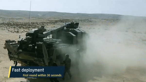 Đan Mạch đặt mua pháo tự hành ATMOS-2000 từ Israel