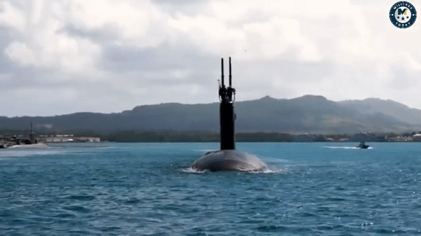 Sức mạnh tàu ngầm hạt nhân Mỹ vừa tới Hàn Quốc
