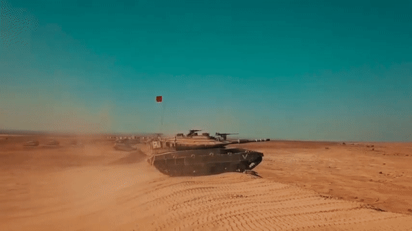 'Vua tăng' Merkava IV của Israel bốc cháy trong đợt tấn công của Hamas