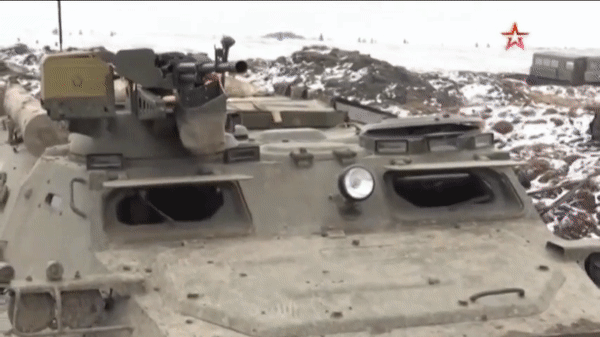 Xe bọc thép huyền thoại MT-LB Liên Xô được Nga cải tiến thành 'thiết giáp bom'