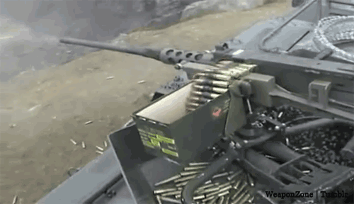 Súng máy huyền thoại M2 Mỹ được gắn thêm cò bắn tự động 