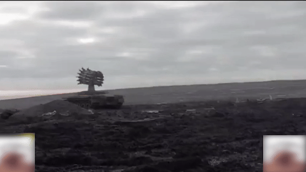 Nga gắn 'rồng biển' RBU-6000 lên khung gầm xe tăng T-80 tại Đông Âu