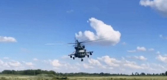 Đòn tập kích chính xác của Nga đã phá hủy hai trực thăng Mi-8