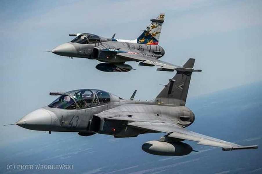 ẢNH] Nga coi thường tiêm kích JAS-39E Gripen-E của Thụy Điển | Báo điện tử  An ninh Thủ đô