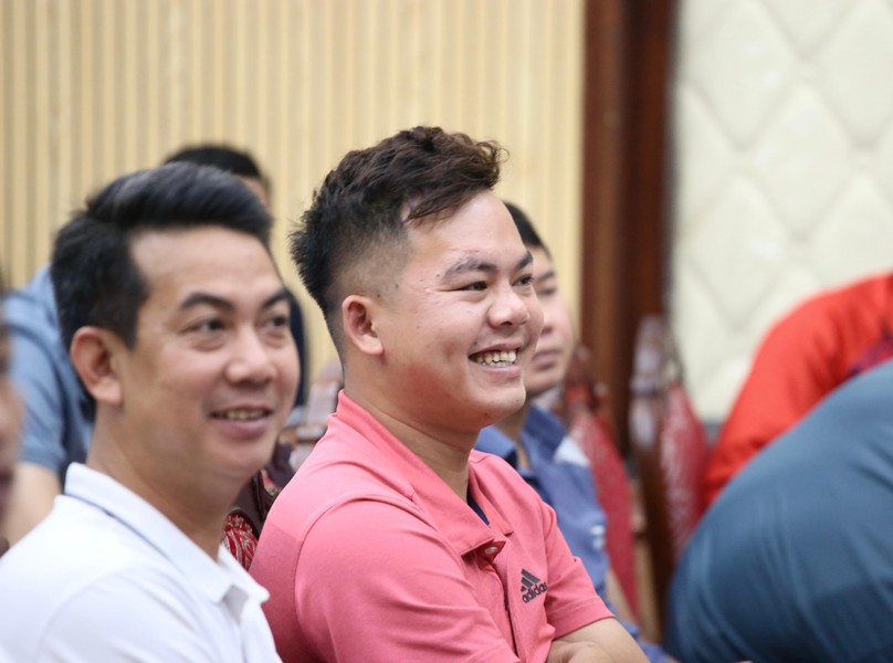 Toàn cảnh lễ bốc thăm giải bóng đá học sinh THPT Hà Nội 2022 ảnh 2