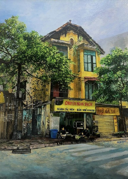 Tìm Về Vẻ Đẹp Dịu Dàng, Tĩnh Lặng Của Phố Cổ Hà Nội Qua Các Bức Tranh Như  Ảnh Chụp | Báo Điện Tử An Ninh Thủ Đô