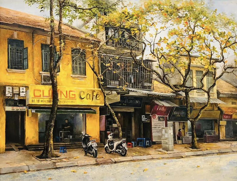 Tìm Về Vẻ Đẹp Dịu Dàng, Tĩnh Lặng Của Phố Cổ Hà Nội Qua Các Bức Tranh Như  Ảnh Chụp | Báo Điện Tử An Ninh Thủ Đô