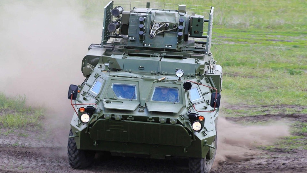Nga bắt sống 'xe chiến đấu bộ binh' BTR-4 của Ukraine