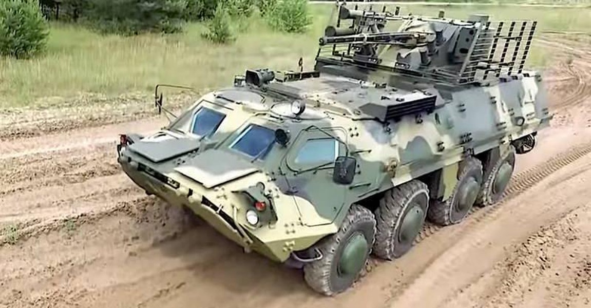 Nga bắt sống 'xe chiến đấu bộ binh' BTR-4 của Ukraine
