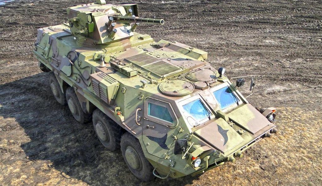 Nga bắt sống 'xe chiến đấu bộ binh' BTR-4 của Ukraine