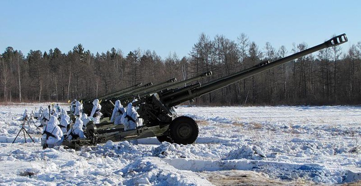 'Vua pháo kéo' 2S65 Msta-B Nga bị đạn thông minh M982 Excalibur Ukraine đánh trúng ảnh 8