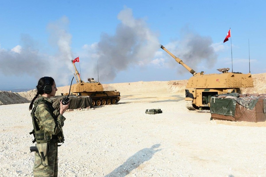 [ẢNH] Thổ Nhĩ Kỳ nã pháo dữ dội vào quân đội Syria trả đũa vụ ném bom của máy bay Nga ảnh 10
