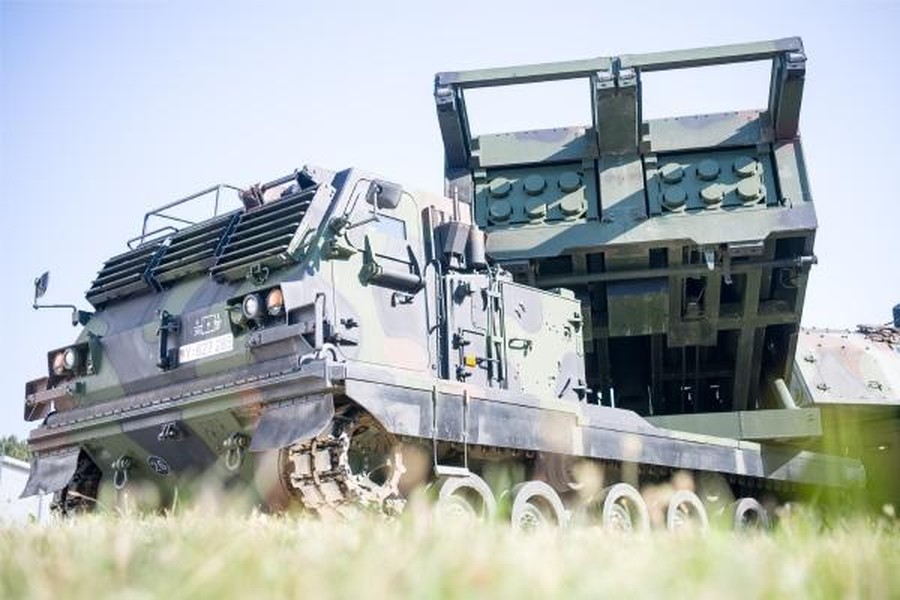 Đức bàn giao cho Ukraine phiên bản đặc biệt của pháo phản lực phóng loạt M270 MLRS | Báo điện tử An ninh Thủ đô Đức Bàn Giao Cho Ukraine Phiên Bản Đặc Biệt Của Pháo Phản Lực Phóng Loạt M270 Mlrs | Báo Điện Tử An Ninh Thủ Đô