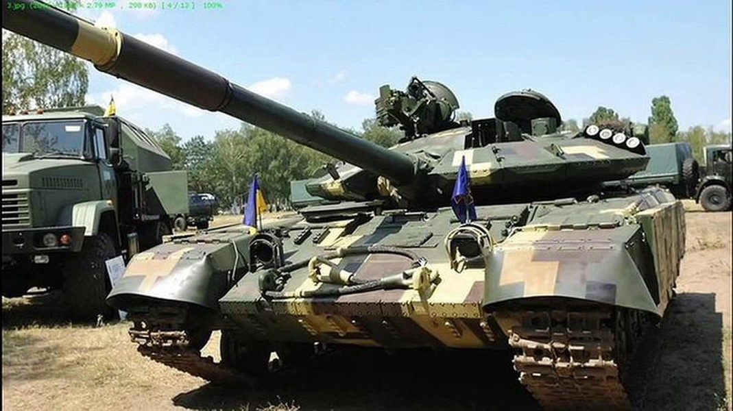 Ly khai miền Đông tung chiến lợi phẩm xe tăng T-64B1M 'quý hiếm' của Ukraine vào trận ảnh 7