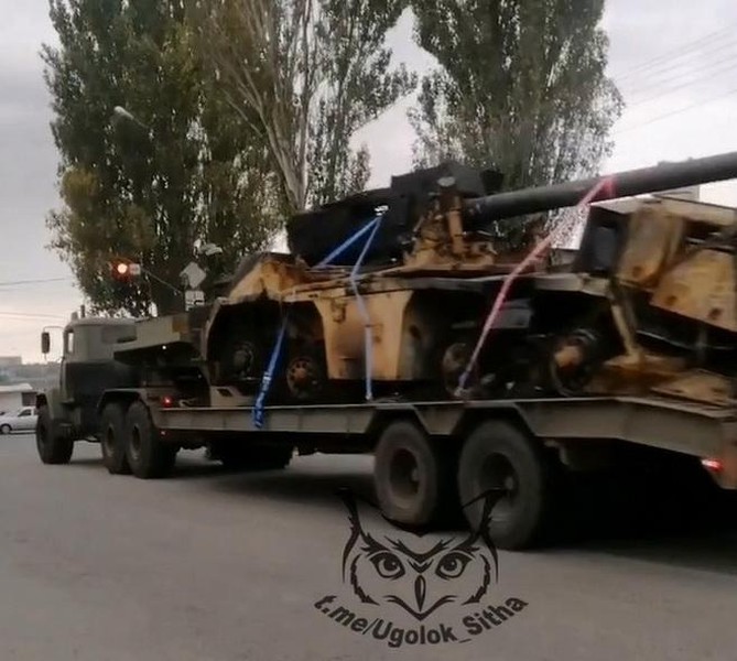 Pháo tự hành Zuzana-2 Ukraine dính đòn cảm tử của UAV Lancet Nga? ảnh 1