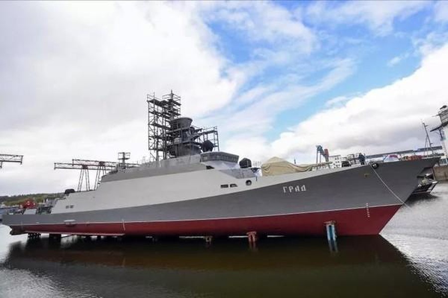 Tàu tên lửa tàng hình Grad tăng cường đáng kể sức mạnh cho Hạm đội Baltic Nga ảnh 2