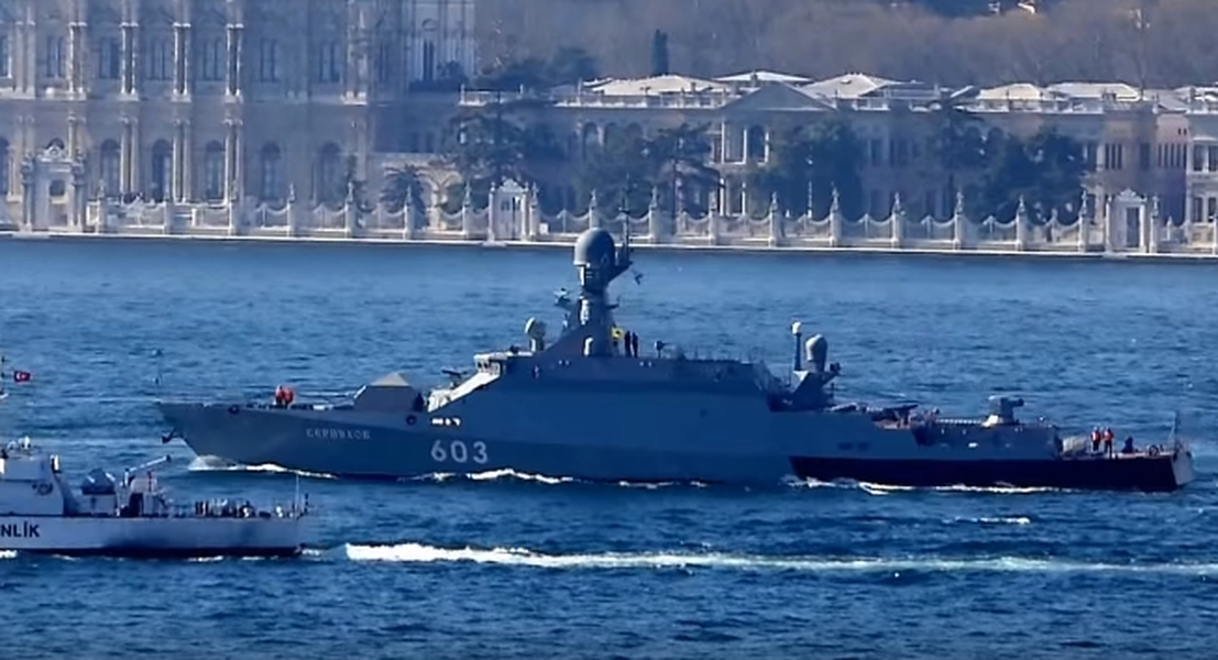 Tàu tên lửa tàng hình Grad tăng cường đáng kể sức mạnh cho Hạm đội Baltic Nga ảnh 8
