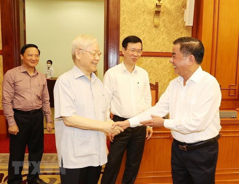 Tổng Bí thư Nguyễn Phú Trọng chủ trì họp Thường trực Ban Chỉ đạo Trung ương về phòng, chống tham nhũng, tiêu cực ảnh 2