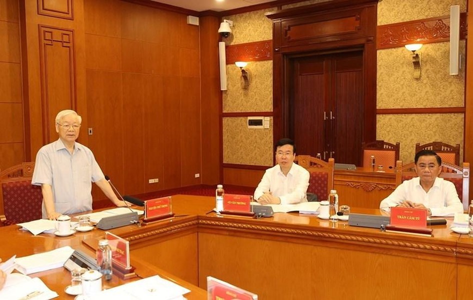 Tổng Bí thư Nguyễn Phú Trọng chủ trì họp Thường trực Ban Chỉ đạo Trung ương về phòng, chống tham nhũng, tiêu cực ảnh 8