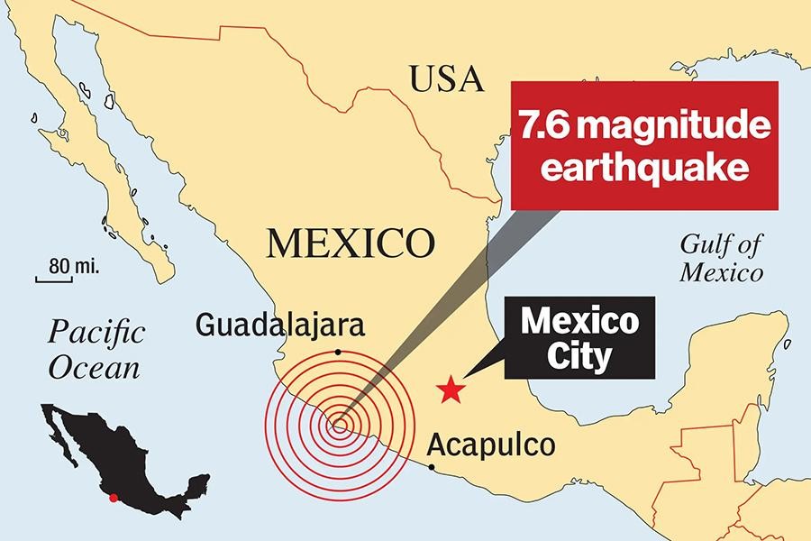 Ngày 19-9 và những băn khoăn về ‘lời nguyền’ động đất ở Mexico