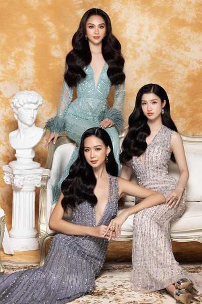 Top 3 Miss World Vietnam 2022 trong bộ ảnh mới nhất sau một tháng đăng quang