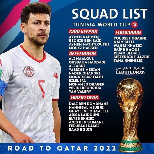Danh sách toàn bộ 32 đội tuyển dự World Cup 2022 ảnh 16