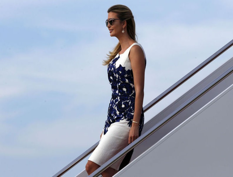 Gu thời trang thanh lịch của con gái Tổng thống Mỹ Donald Trump