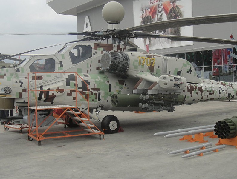 [Ảnh] Những hình ảnh ấn tượng về trực thăng quân sự Nga