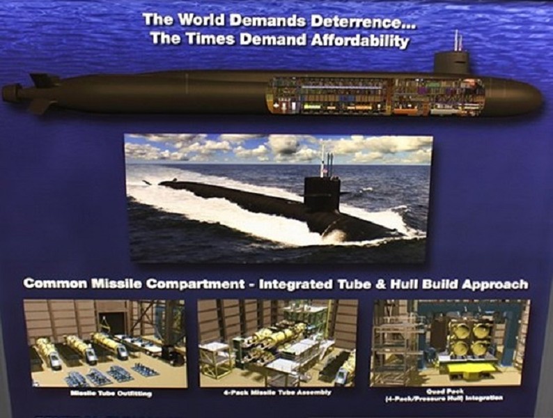 Lộ diện tàu ngầm răn đe hạt nhân của hải quân Mỹ trong tương lai