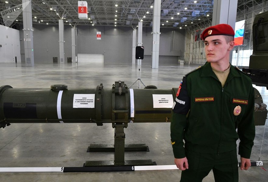 [ẢNH] Nga công khai tên lửa bị Mỹ tố vi phạm hiệp ước INF