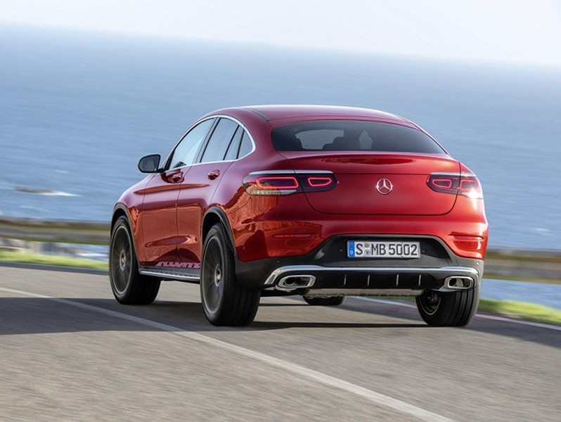 [ẢNH] Mercedes-Benz GLC Coupe 2020: Diện mạo mới, bổ sung nhiều công nghệ