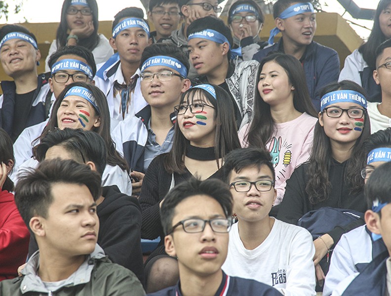 Những khoảnh khắc xúc động đặc biệt tại chung kết Giải bóng đá học sinh THPT Hà Nội - Báo ANTĐ 2017