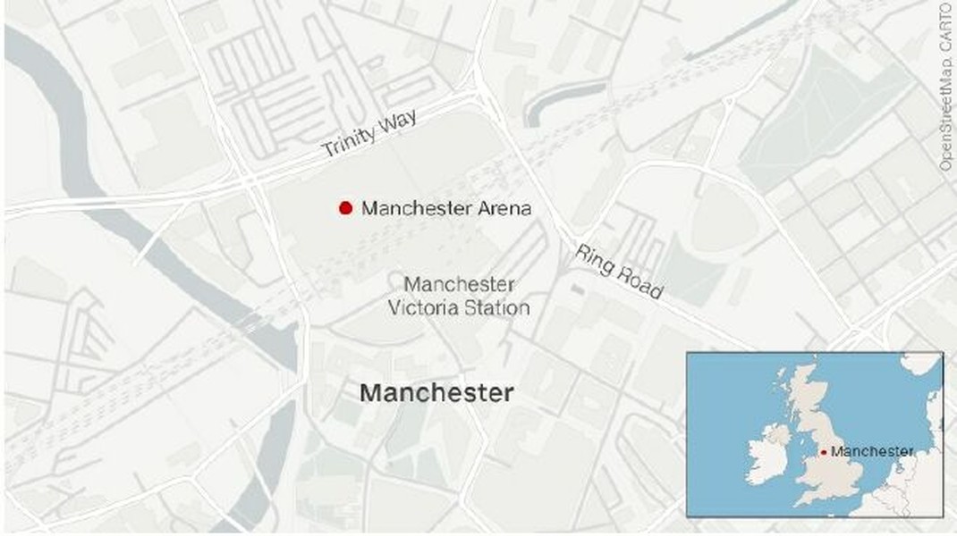 Toàn cảnh vụ nổ kinh hoàng ở Manchester Arena qua ảnh