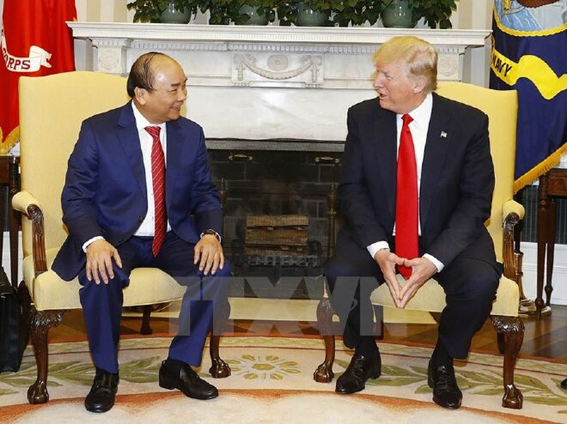 Chùm ảnh Tổng thống Hoa Kỳ Donald Trump đón Thủ tướng Nguyễn Xuân Phúc