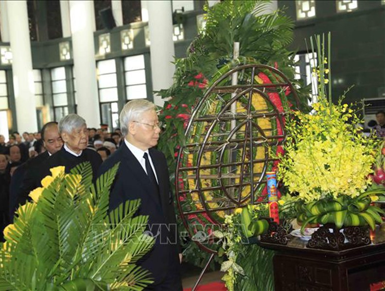 [ẢNH] Toàn cảnh lễ viếng Chủ tịch nước Trần Đại Quang