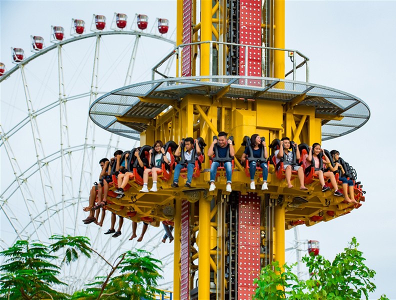 Sun World Danang Wonders (Asia Park) giảm 50% giá vé cho học sinh đi theo đoàn