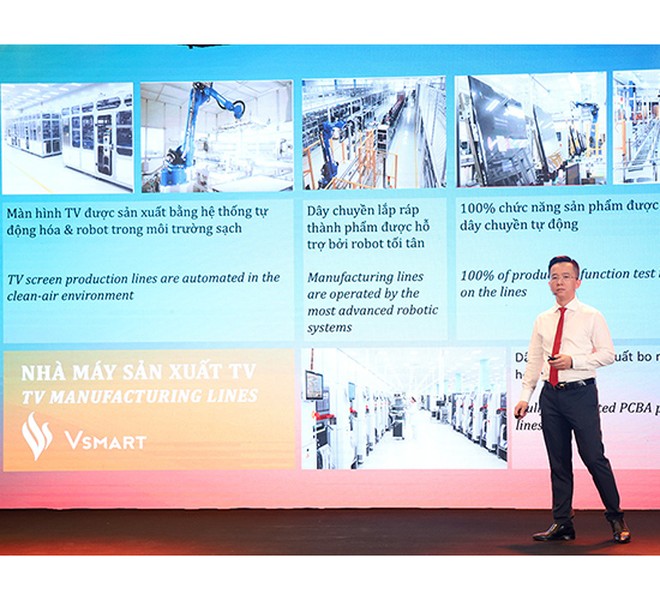Vingroup công bố 5 mẫu tivi thông minh đầu tiên