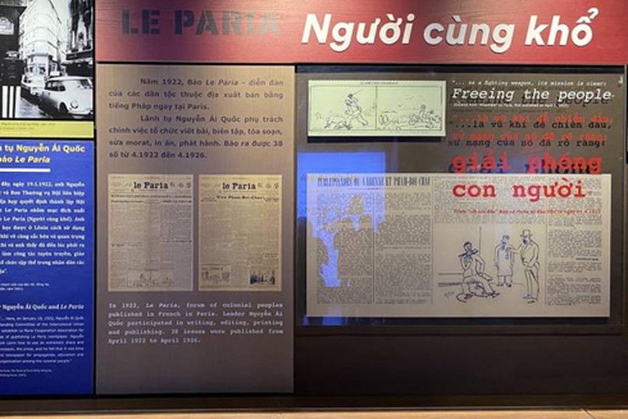 Nơi lưu giữ hiện vật, tư liệu của nền báo chí cách mạng Việt Nam