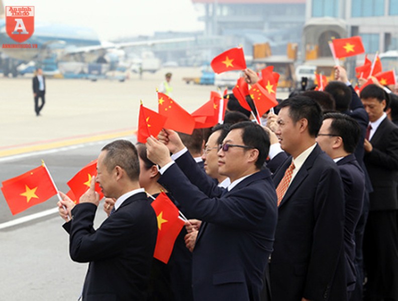 Tổng Bí thư, Chủ tịch Trung Quốc Tập Cận Bình đã tới Hà Nội