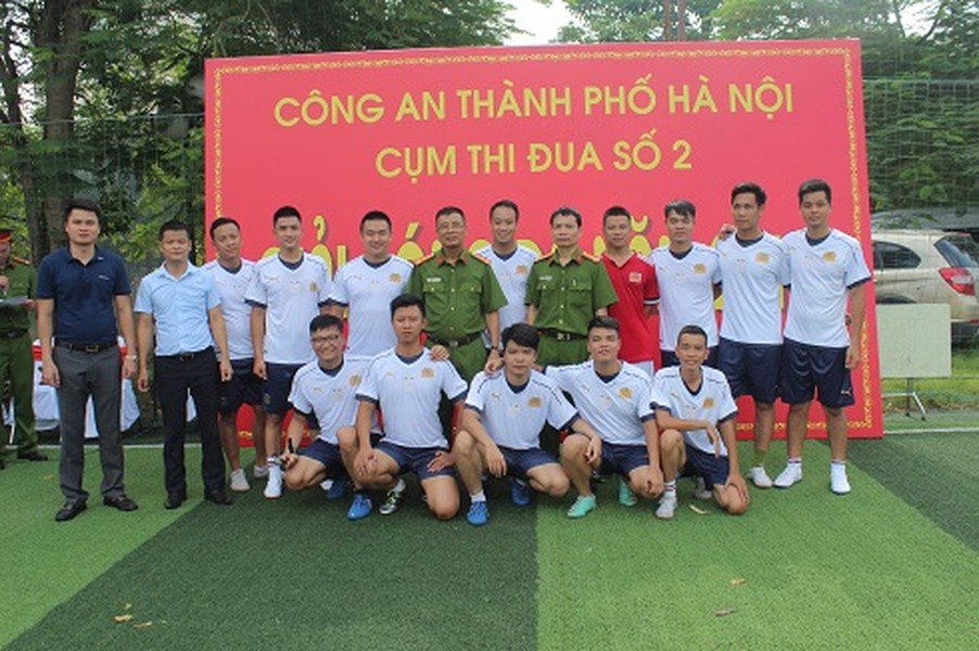 Cụm thi đua số 2 CATP Hà Nội: Sôi động Giải bóng đá năm 2017