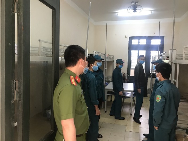 Cận cảnh bên trong khu cách ly tập trung Trung tâm Giáo dục Quốc phòng và An ninh, Đại học Quốc gia Hà Nội
