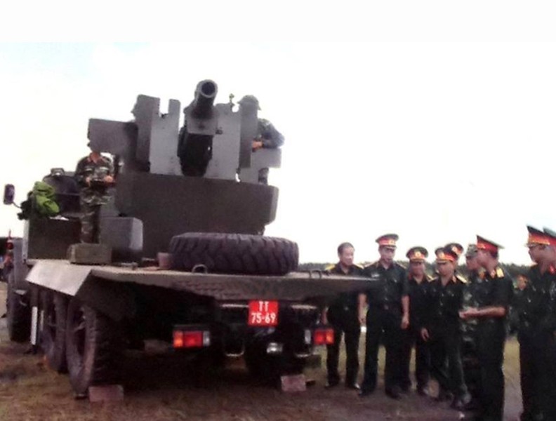 Sức mạnh pháo tự hành kết hợp công nghệ Mỹ- Nga do Việt Nam sản xuất