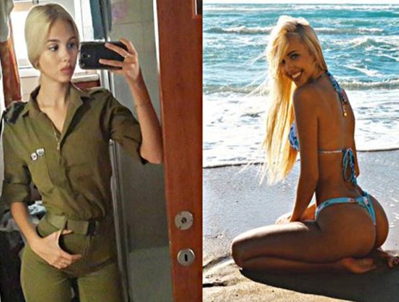 Nữ binh sĩ đẹp nhất Israel khiến đối phương chỉ muốn buông súng đầu hàng