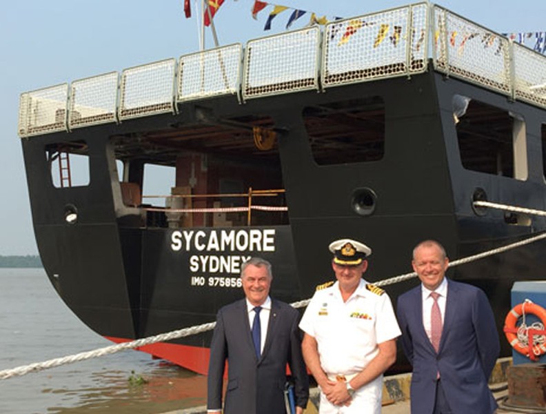 Việt Nam đóng tàu huấn luyện chiến đấu cho Hải quân Australia