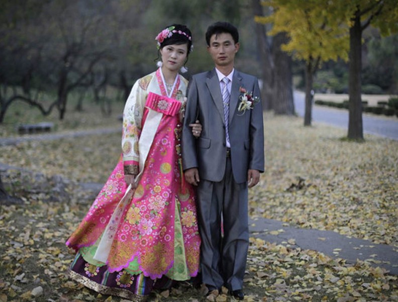Hình ảnh ít biết và những điều đặc biệt về đám cưới tại Triều Tiên