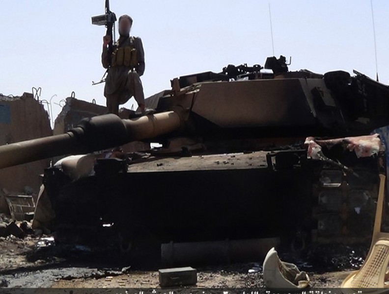 Siêu tăng M1 Abrams của Mỹ bị phá hủy bởi vũ khí do Nga sản xuất