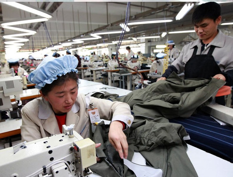 Bất ngờ đồ may mặc 'Made in China' lại được sản xuất tại Triều Tiên